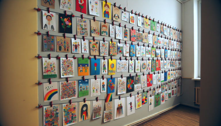 Art Display Ideas: How to Showcase Kids Artwork