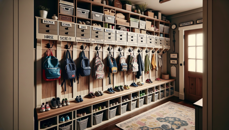Mudroom Organization for Families: Corral the Chaos