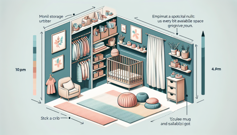 Small Nursery Ideas: Maximize Space in a Tiny Room