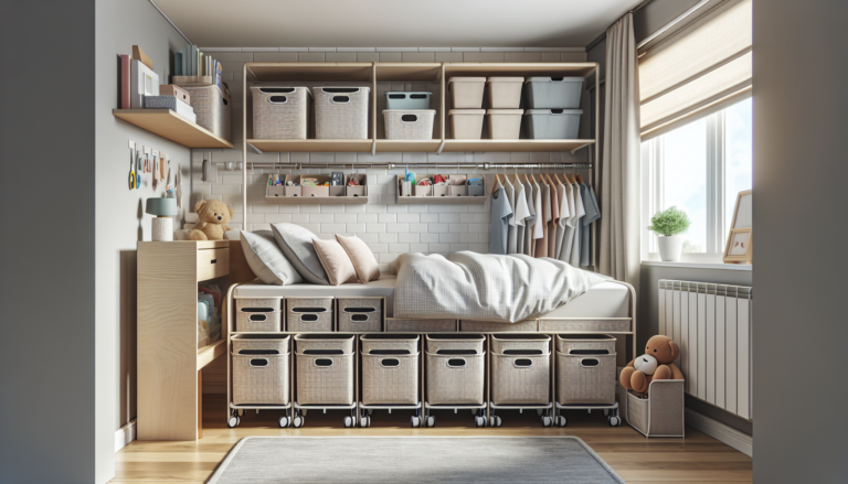 Under Bed Storage Ideas for Kids Rooms