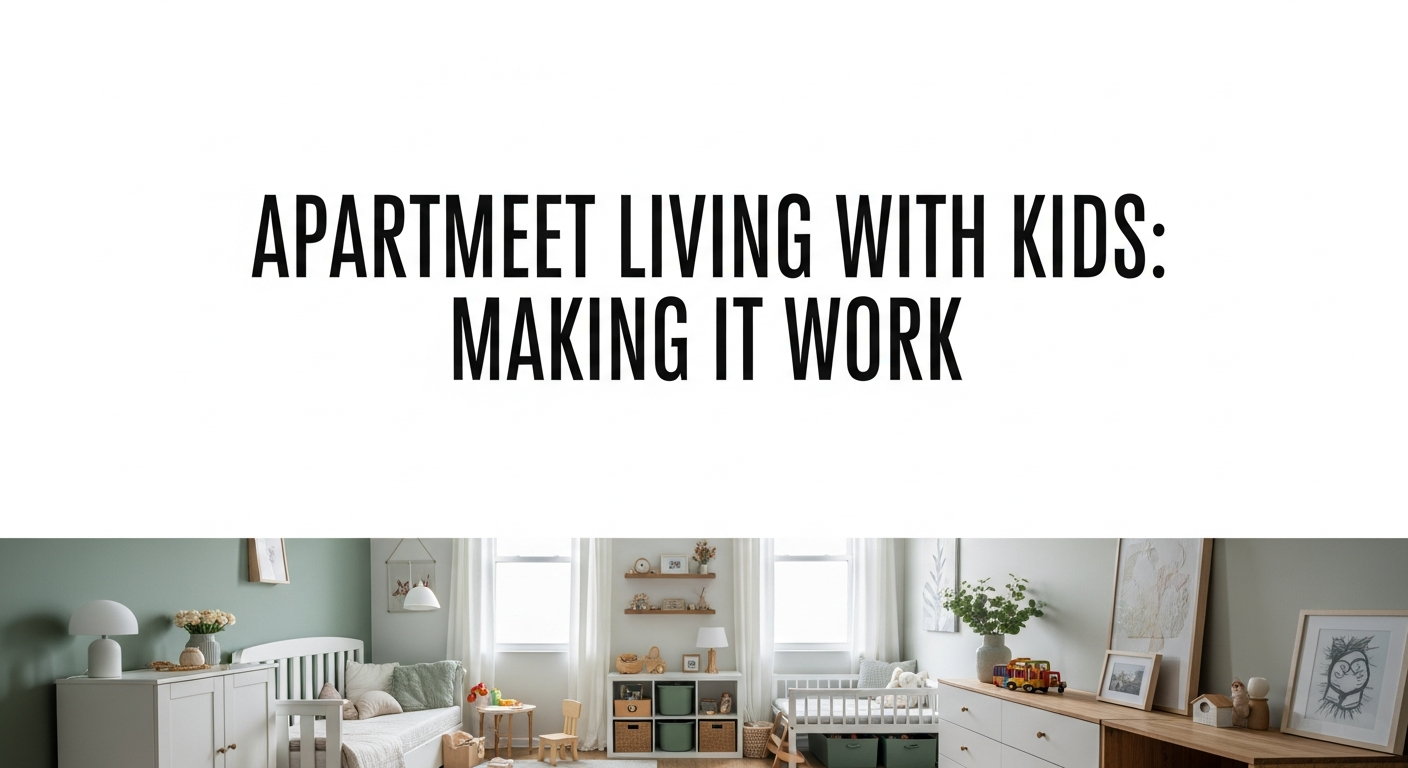 Apartment Living with Kids: Making It Work