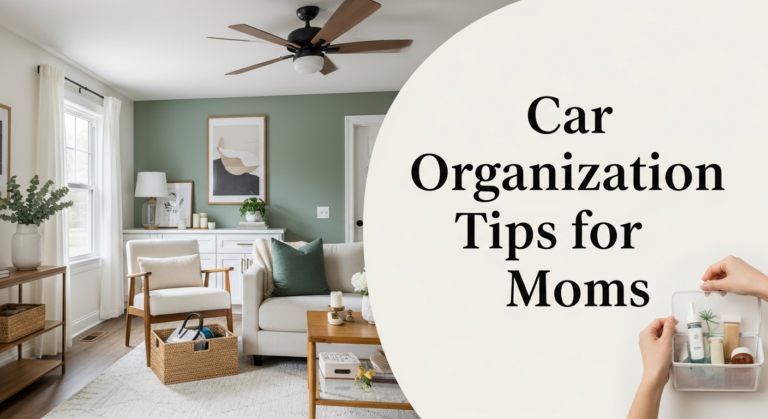 Car Organization Tips for Moms