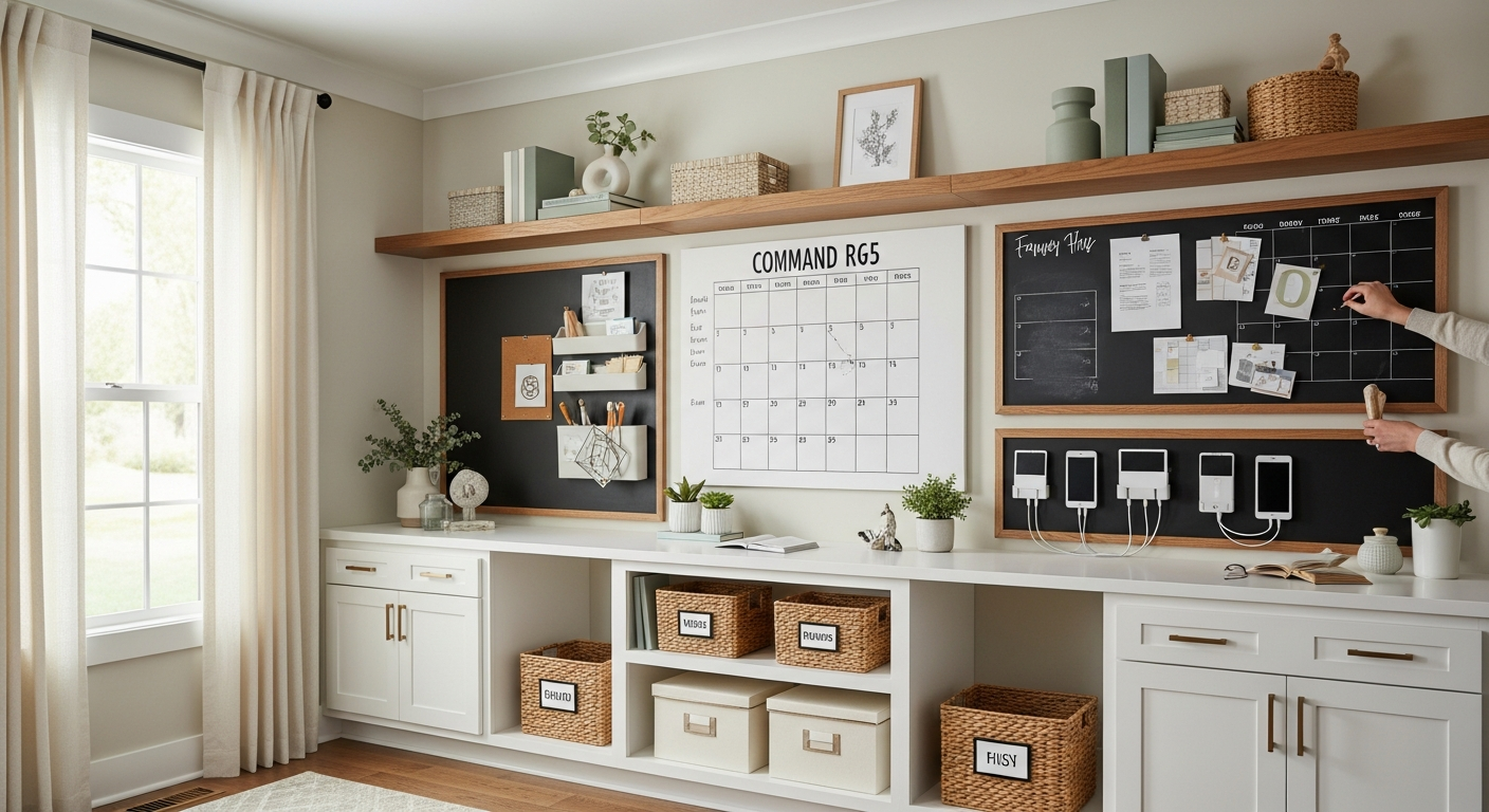 Family Command Center Ideas: Create a Hub That Actually Keeps You Organized