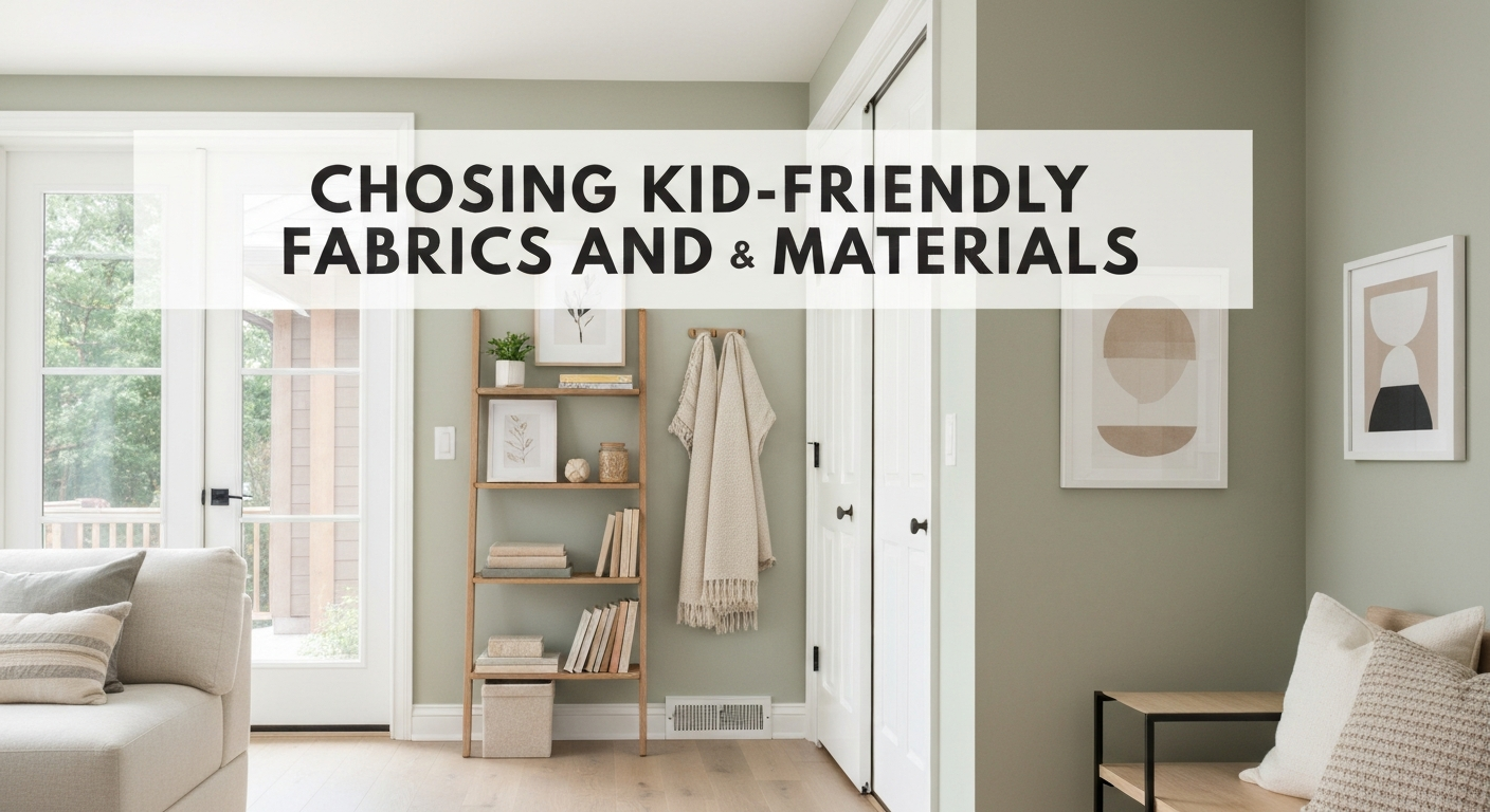 Choosing Kid-Friendly Fabrics and Materials