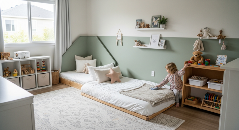 Creating a Montessori Bedroom for Toddlers