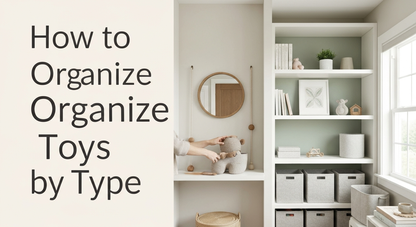 How to Organize Toys by Type