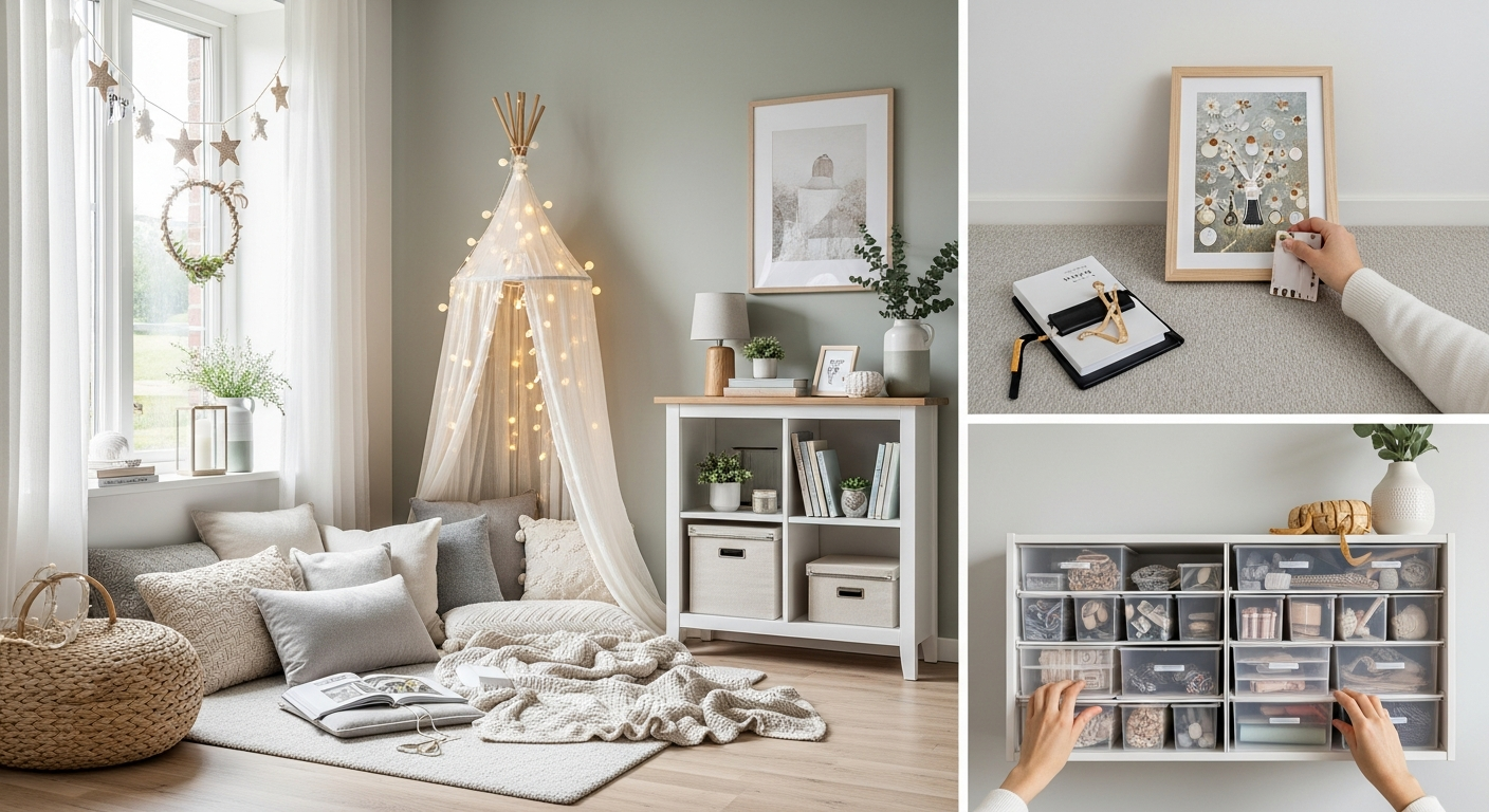 Cozy Reading Nook Ideas for Kids