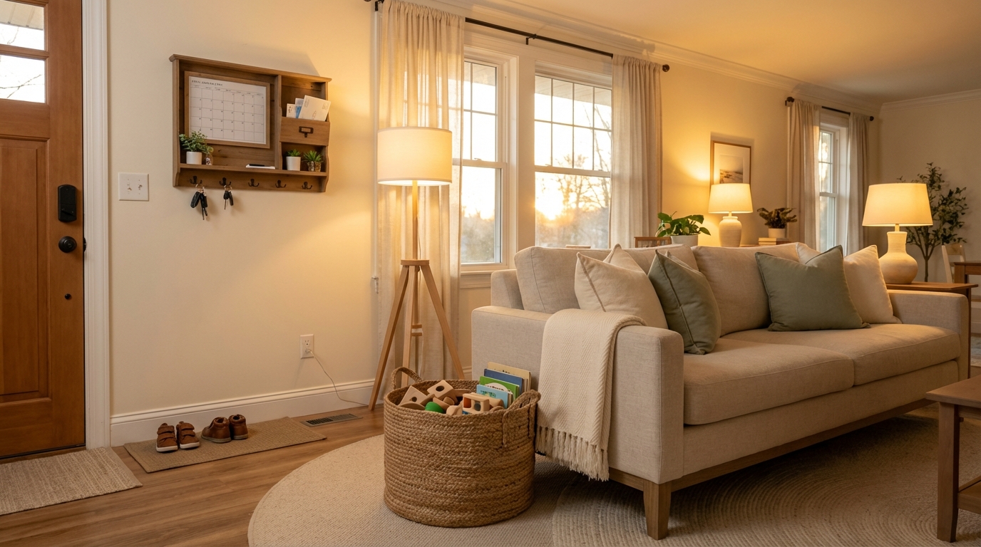 The 15-Minute Evening Reset: A Family Tidying Routine That Actually Sticks