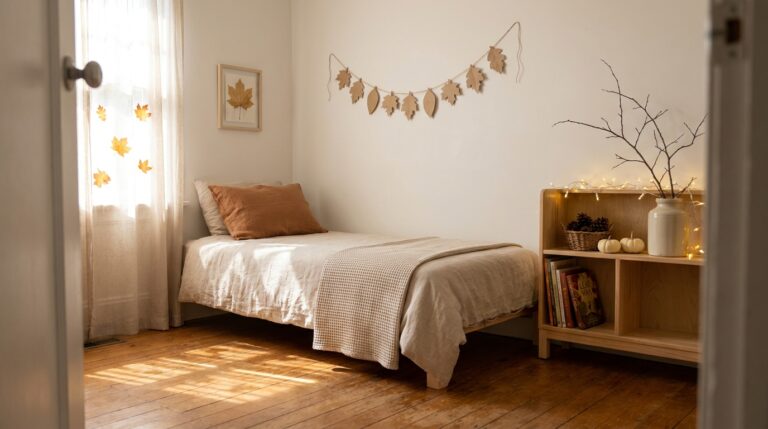 Budget Neutral Fall Decor Ideas for Kids' Bedrooms