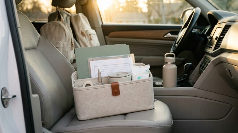 Car Organization for the School Carpool Pickup Line